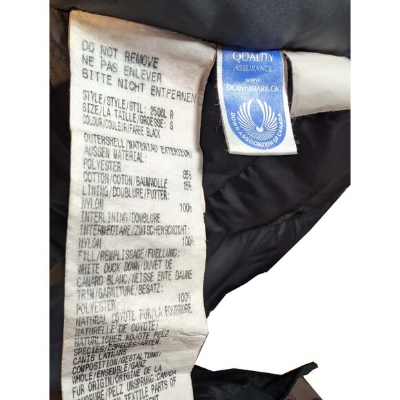 Canada Goose Black Women’s Size SMALL Down Kenton Parka - Picture 8 of 10